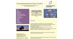 Desktop Screenshot of crusecroydon.org.uk